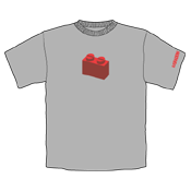 2002 Men's Grey Block T-shirt