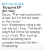 Attica Blues review from issue 80