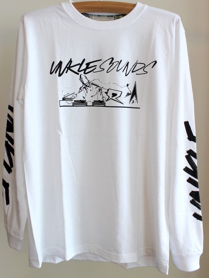 UNKLE SOUNDS Longsleeve Tee White