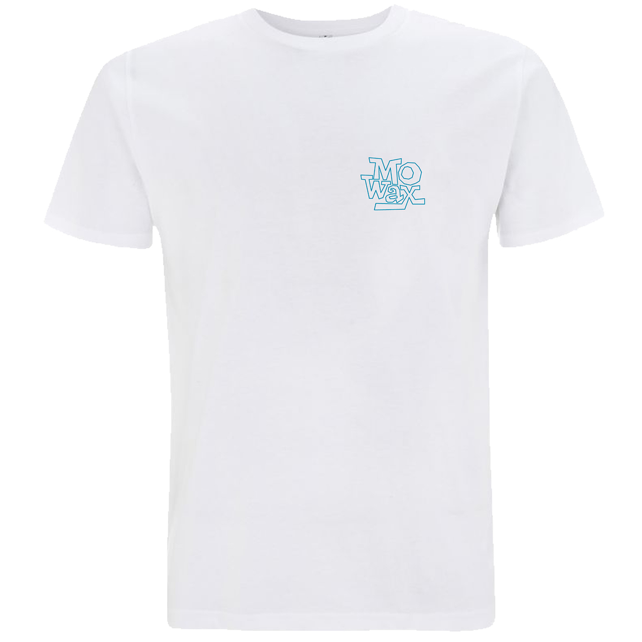 White / Blue Tee Front