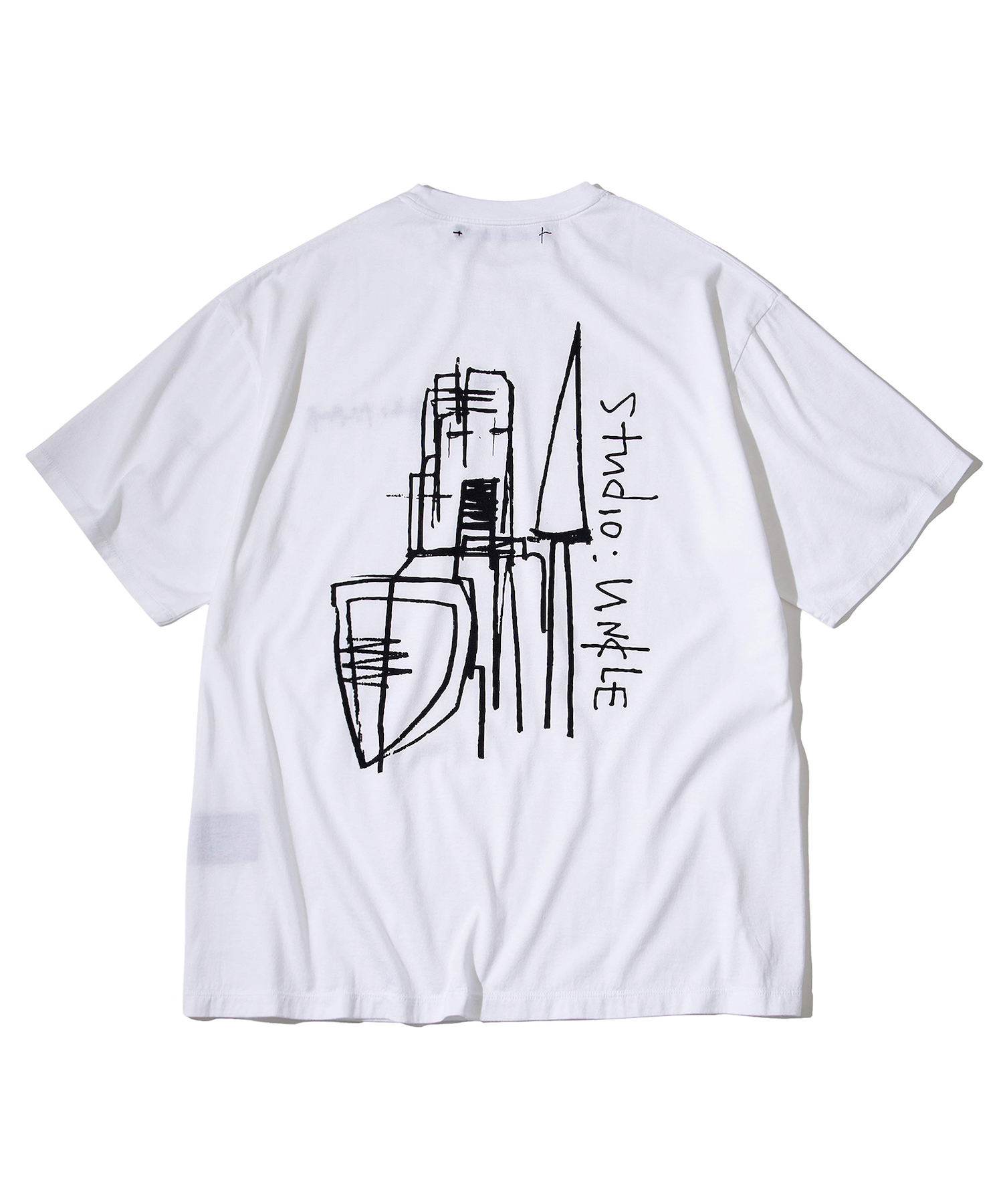studio:AR.MouR × UNKLE TEE 1 White Back