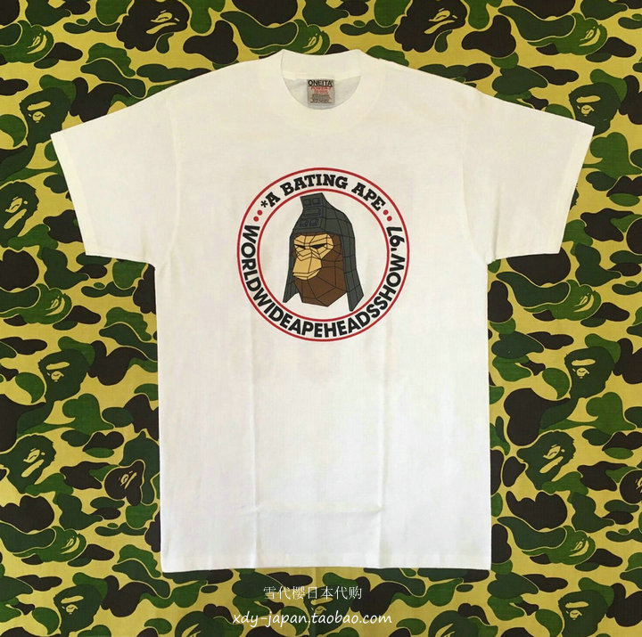 T-shirt for December World Wide Ape Heads Show 1997