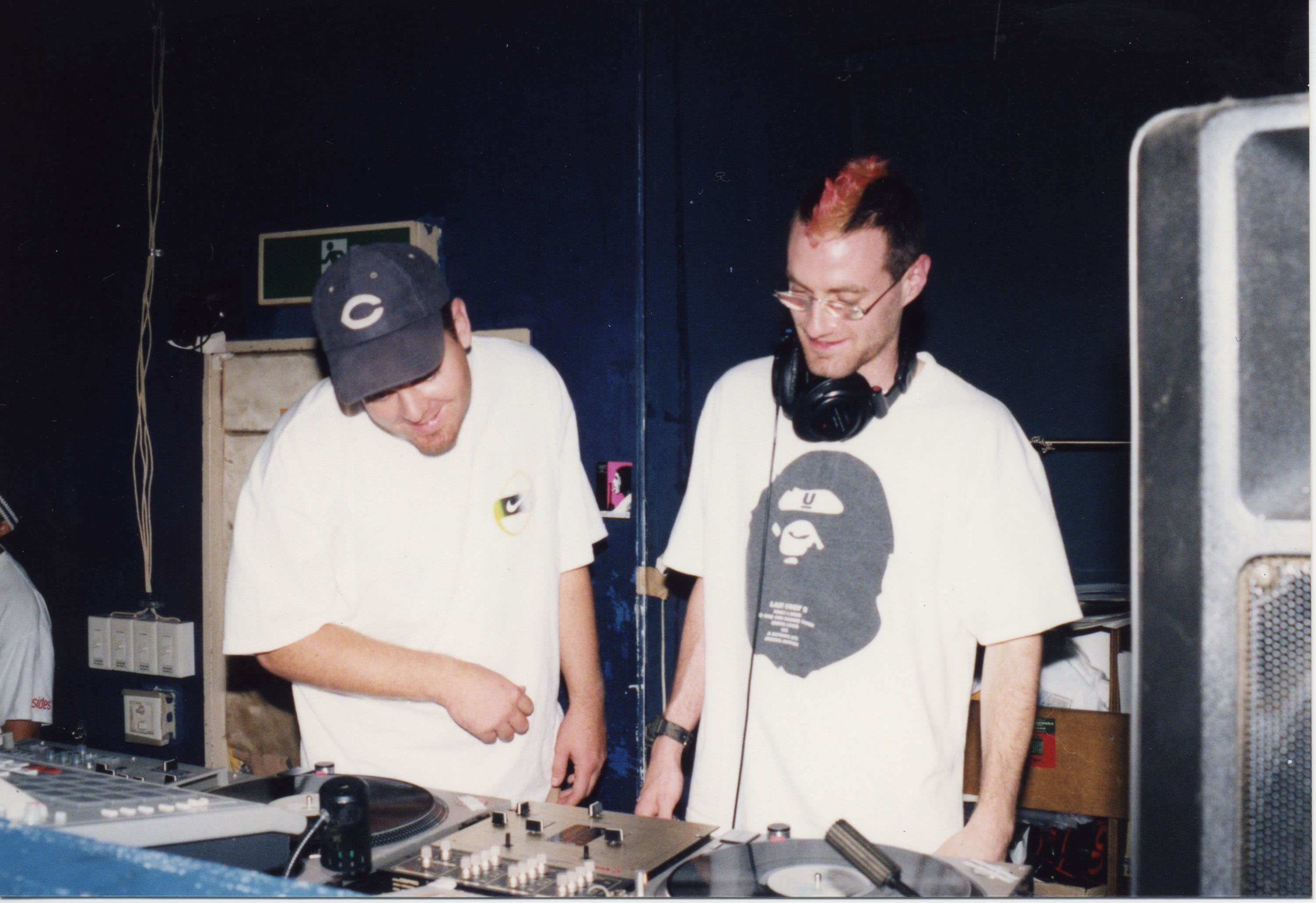 DJ Shadow and James Lavelle at Blue