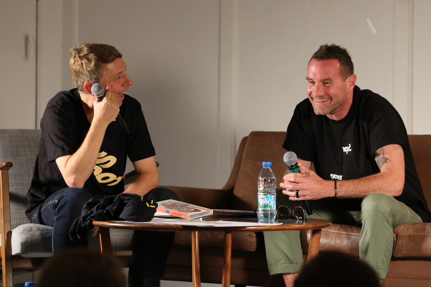 Gilles Peterson and James Lavelle at Look Up 2018