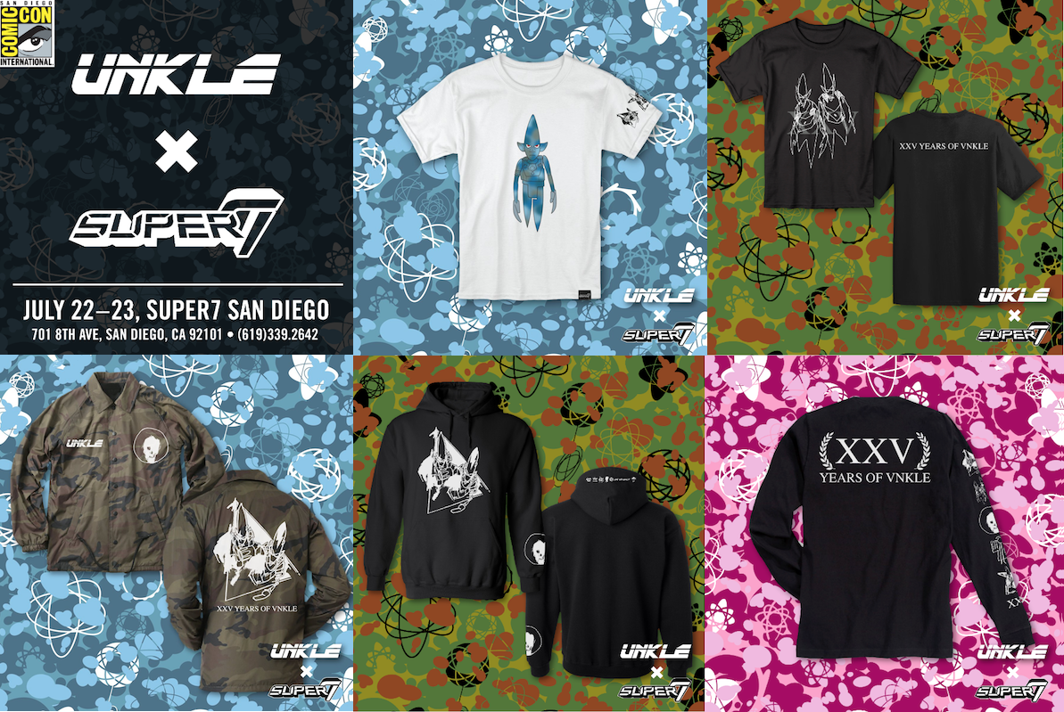 Super7 X Unkle Clothing