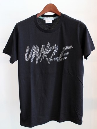 UNKLE rhinestone T-shirt Black