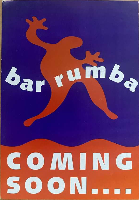 Bar Rumba opening flyer