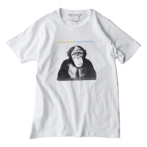 Mike Mills Visual Sampler white Tee Front